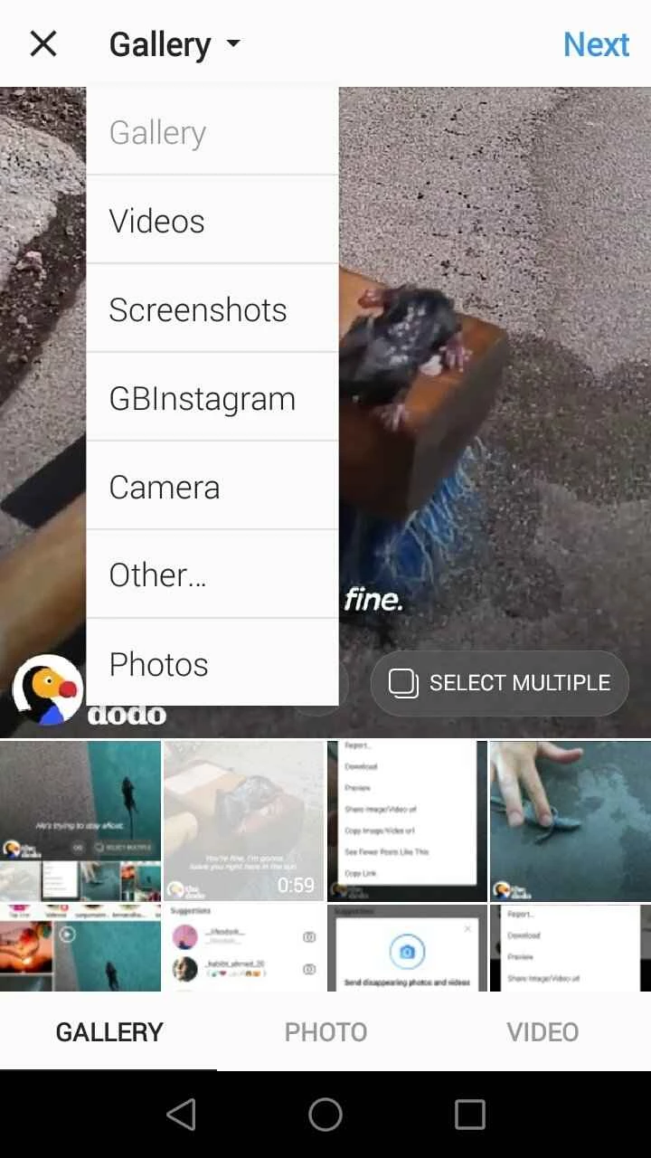 GBInstagram — στιγμιότυπο οθόνης 5